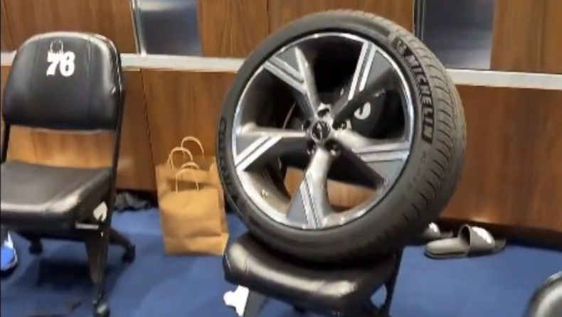 NBA: Γέμισαν με ποπ κορν το αμάξι του Μπόνα και του... έκλεψαν τη ρόδα