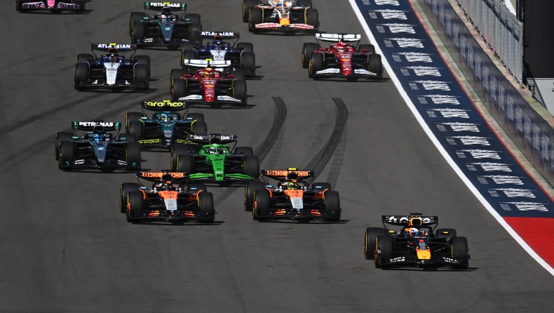 F1 - ΗΠΑ: Αυτό είναι το τελικό grid του Grand Prix