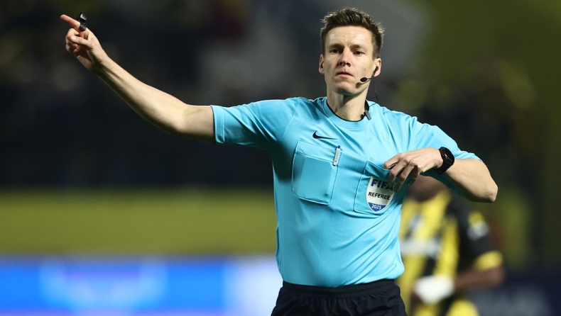 Ο Γερμανός Ντάνιελ Σίμπερτ σφυρίζει το Ολυμπιακός - Άρης