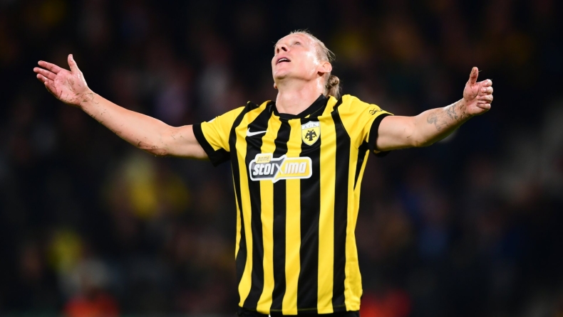 ΑΕΚ - Αμπερντίν: Τα δοκάρια Ρέλβας και Βίντα στο πρώτο ημίχρονο (vid)