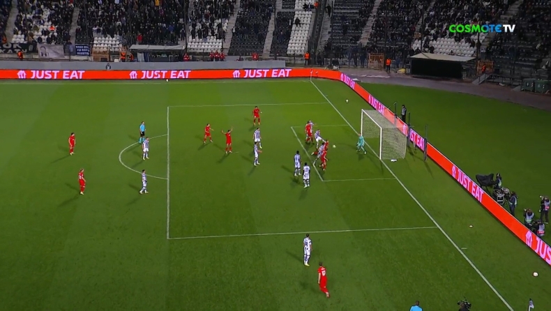 ΠΑΟΚ - Μπραν: Το γκολ της ισοφάρισης των Νορβηγών