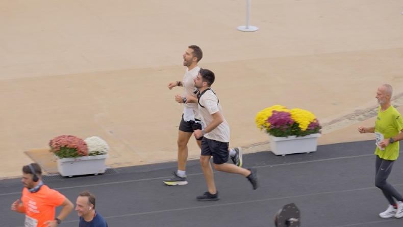 Το πιο δυνατό μήνυμα του Αυθεντικού Μαραθωνίου από τον Μάριο Σαρέλλα