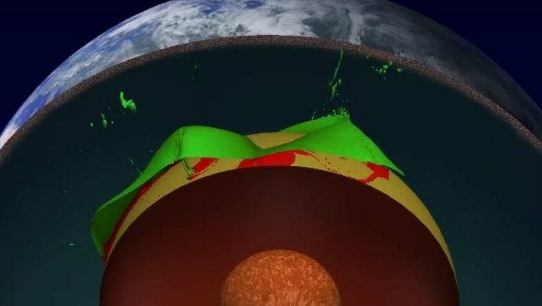 Δύο κρυφές ήπειροι πάνω από τον πυρήνα της Γης ξαναγράφουν την Ιστορία του πλανήτη