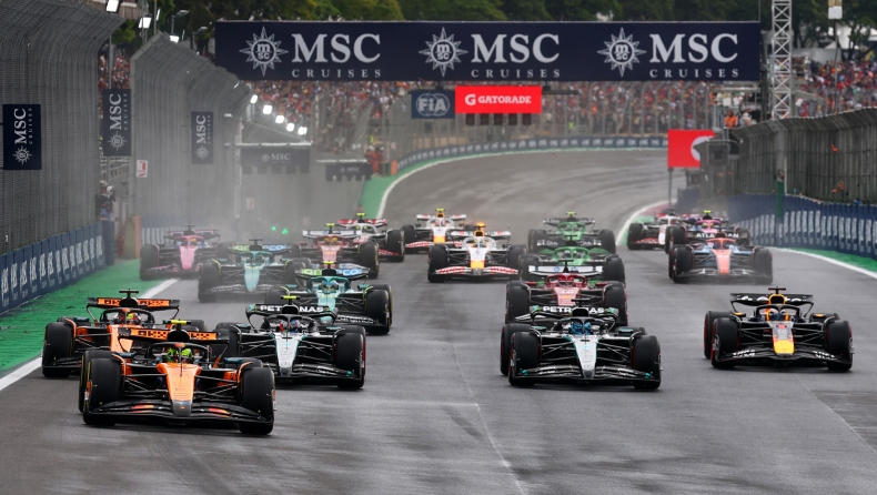 F1 - Βραζιλία: Αυτό είναι το τελικό grid του Grand Prix, από το pit lane ο Φερστάπεν