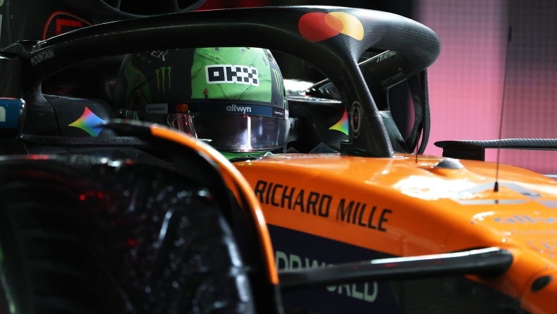 F1 - O γύρος της pole στο Λας Βέγκας μέσα από τα μάτια του Νόρις (vid)