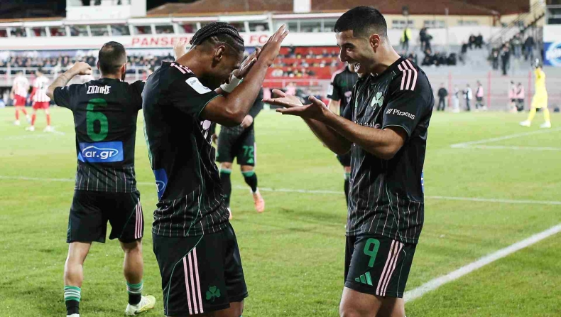 Πανσερραϊκός – Παναθηναϊκός 0-3: Τα highlights του ματς (vid)