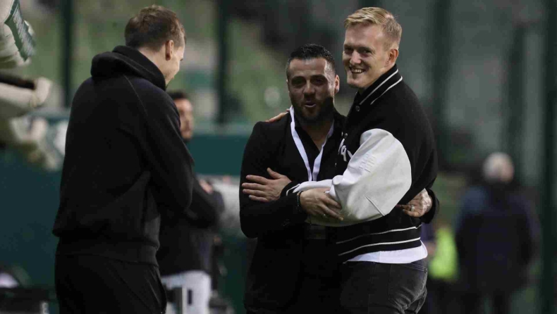 Παναθηναϊκός – ΠΑΟΚ: Σφιντέρσκι και Βιεϊρίνια θυμήθηκαν τα παλιά...