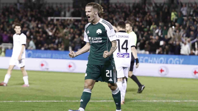 Παναθηναϊκός – ΠΑΟΚ: Δυνατό σουτ του Γεντβάι για το 2-0 του «τριφυλλιού» (vid)