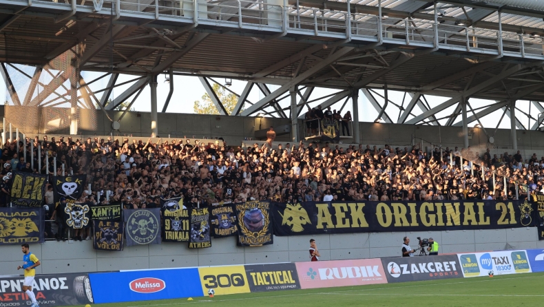 ΟΦΗ - ΑΕΚ: Με κόσμο ο Δικέφαλος στο Παγκρήτιο