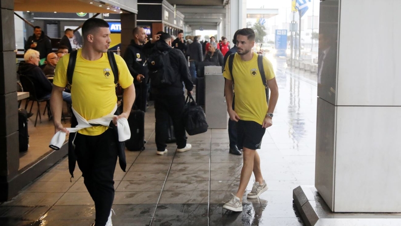 ΑΕΚ: Αναχώρησε για Ηράκλειο η αποστολή