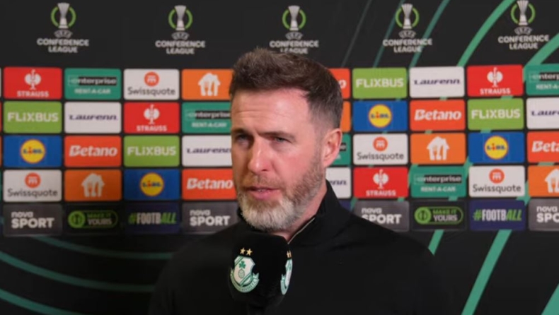 Προπονητής Σάμροκ Ρόβερς: «H AEK είναι δυνατή ομάδα με ταυτότητα, πρόκληση να παίξουμε στην έδρα της»