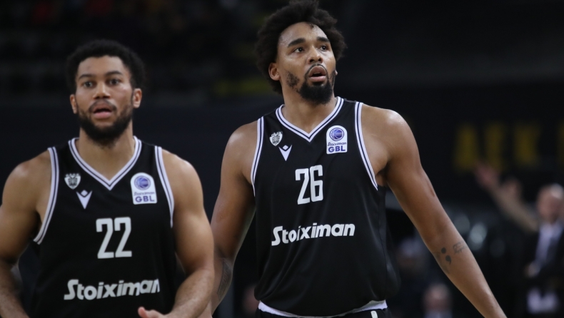 ΑΕΚ - ΠΑΟΚ 76-78: Διπλό στο θρίλερ με clutch Μπράουν