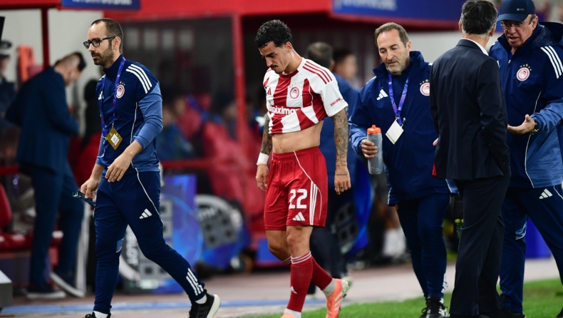 Ολυμπιακός - Ρεάλ Μαδρίτης: Έγινε αναγκαστική αλλαγή και έφυγε με κλάματα ο Τσικίνιο