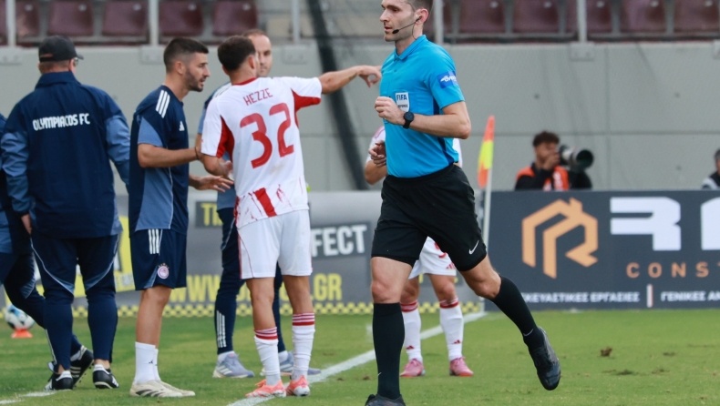 Γιατί παίζει έτσι τον Ολυμπιακό ο καλός διαιτητής από τη Χαλκιδική!