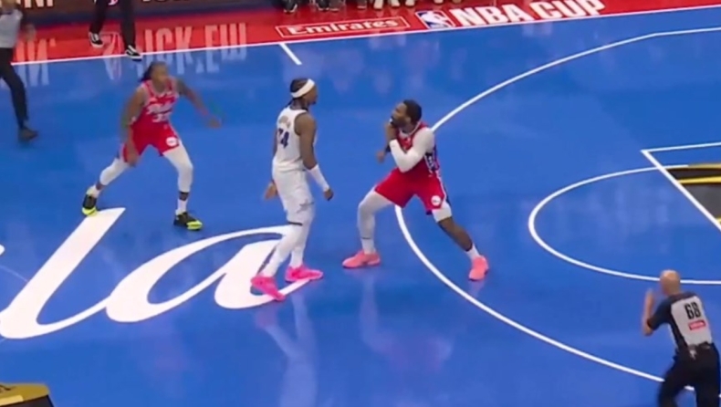 Σίξερς - Μάτζικ: Πήρε στάση πυγμάχου ο Ντράμοντ και ετοιμάστηκε για καυγά με Κάρτερ