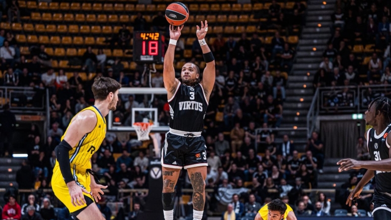 Βίρτους - Μακάμπι Τελ Αβίβ 99-89: Ρεσιτάλ τριπόντων με ηγέτη τον Έντουαρντς