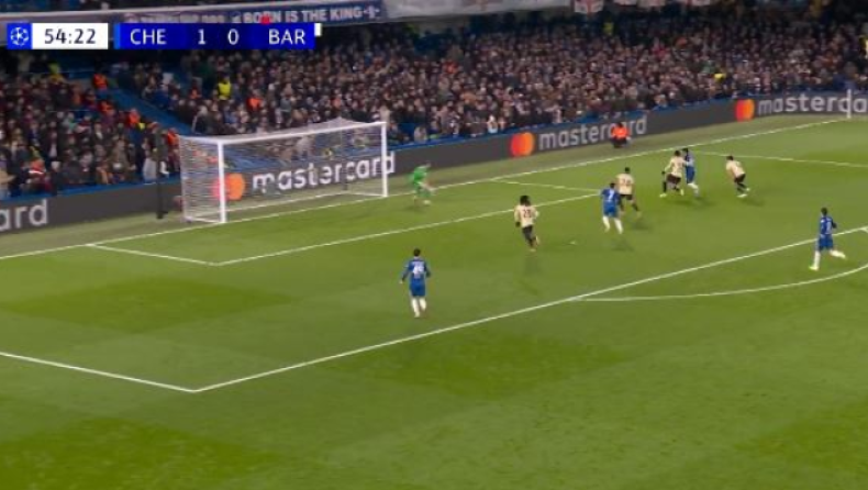 Τσέλσι - Μπαρτσελόνα: Χόρεψε... σάμπα ο Εστεβάο για το 2-0 (vid)