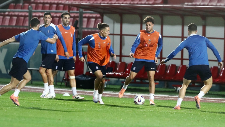 Εθνική Ελλάδας: Η πρώτη προπόνηση των Κωστούλα, Τεττέη, Τριάντη