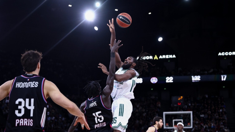Παρί - Παναθηναϊκός: Καρφωματάρα Φαρίντ που έβαλε μέσα στο καλάθι τον Φαγέ