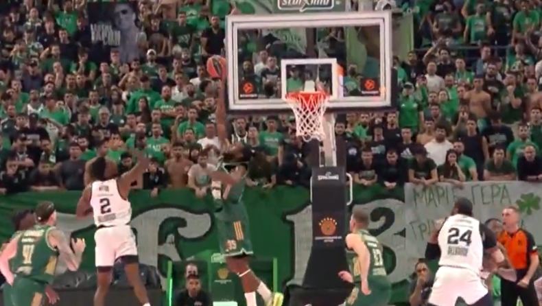 Παναθηναϊκός: Το εντυπωσιακό μπλοκ του Φαρίντ στον Μίλτον