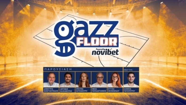 Gazz Floor LIVE by Novibet με μάχες για ΠΑΟ & Ολυμπιακό, πρωτιά για ΠΑΟΚ & αντεπίθεση (;) για Άρη