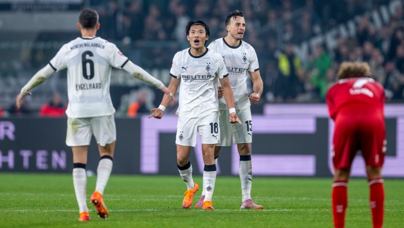 Γκλάντμπαχ - Κολωνία 3-1: Ζευγάρωσε τις νίκες με άνετη τριάρα 