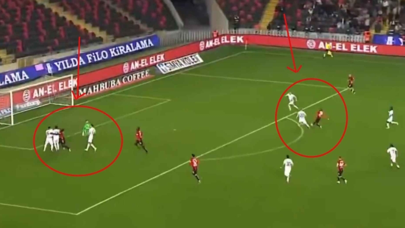 Το αδιανόητο γκολ της χρονιάς: Οι παίκτες πλακώνονταν, αλλά ο διαιτητής το μέτρησε (vid)