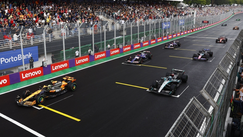 F1 - Βραζιλία: Αυτό είναι το τελικό grid του Αγώνα Σπριντ στο Σάο Πάουλο