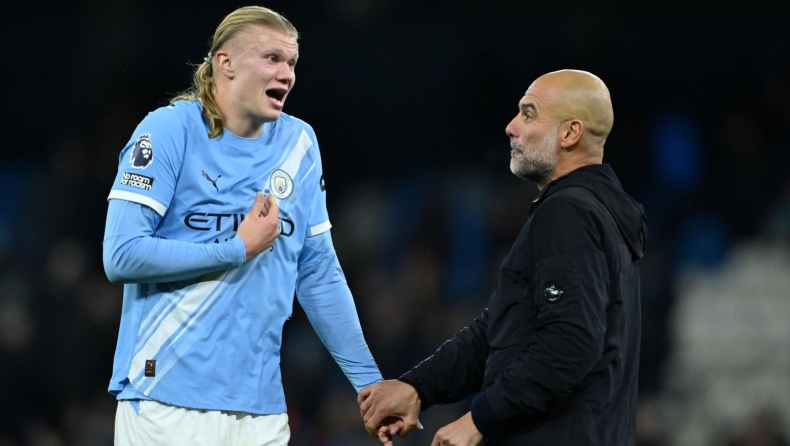 Μάντσεστερ Σίτι: Ο λόγος πίσω από τον «έντονο» διάλογο Χάαλαντ - Γκουαρδιόλα (vid)
