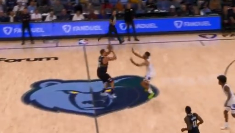 Μέγας Γιόκιτς: Απίθανο buzzer beater τρίποντο από το κέντρο κόντρα στους Γκρίζλις (vid)