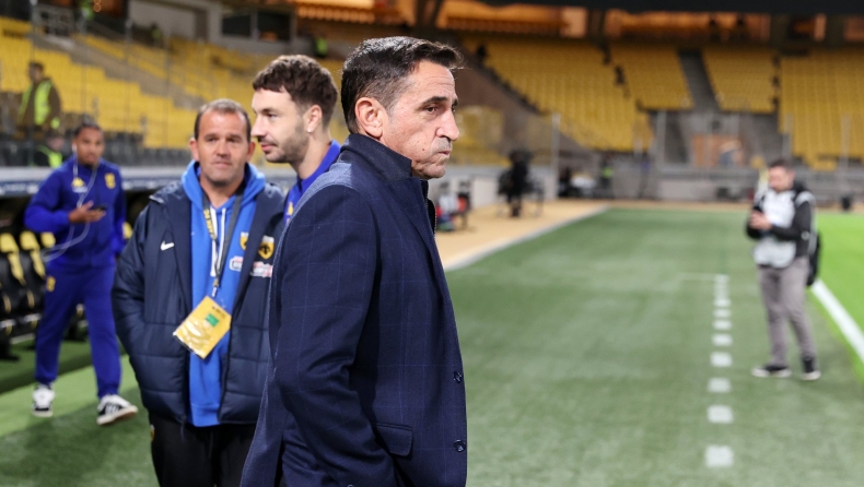 ΑΕΚ - Άρης: Πάτησε για πρώτη φορά το χορτάρι της Νέας Φιλαδέλφειας ο Μανόλο Χιμένεθ