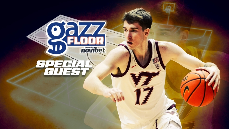 Αβδάλας στο Gazz Floor by Novibet: «Στόχος μου είναι πάντα το NBA - Ακόμα μαθαίνω την θέση του πλέι μέικερ»