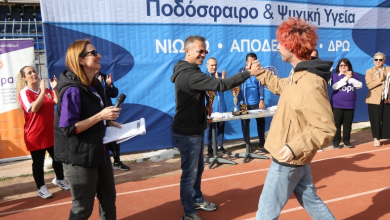 5ο Πανελλήνιο Πρωτάθλημα Ψυχικής Υγείας: Παρών ως ένας εκ των πρεσβευτών του προγράμματος ο Ντέμης Νικολαΐδης