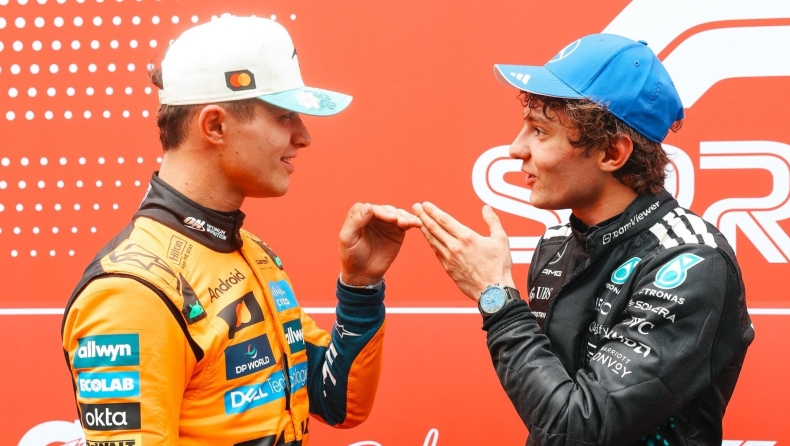 F1 - Νόρις: «Ο Αντονέλι με πίεζε σε όλο τον αγώνα»