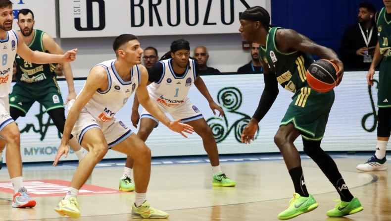 Μύκονος - Παναθηναϊκός 65-78: Ο Ναν έδιωξε τα σύννεφα στο νησί των ανέμων