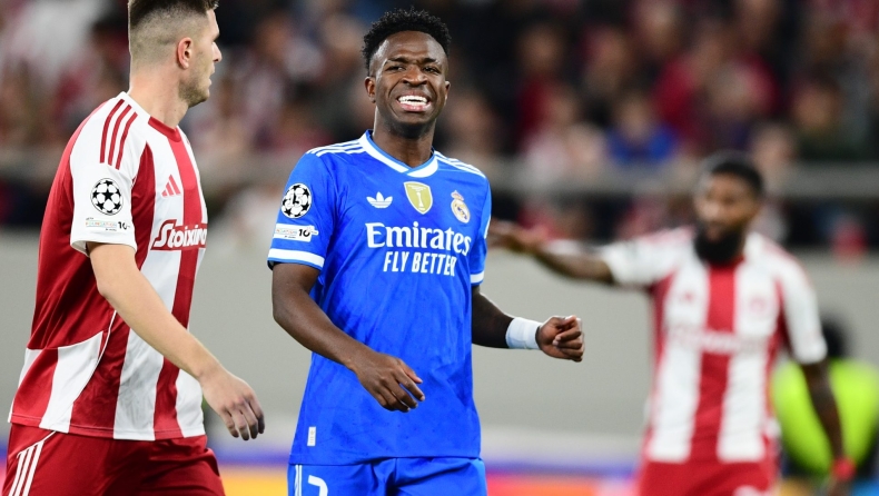 Ολυμπιακός - Ρεάλ Μαδρίτης: Τρομερή απόκρουση του Τζολάκη σε σουτ του Βινίσιους