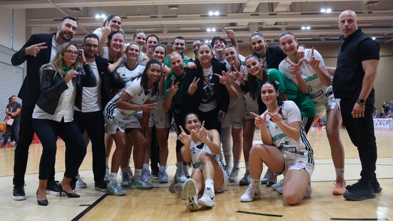 Παναθηναϊκός: Η «πράσινη» ΚΑΕ έστειλε συγχαρητήρια στην ομάδα γυναικών για τη νίκη στο ΣΕΦ