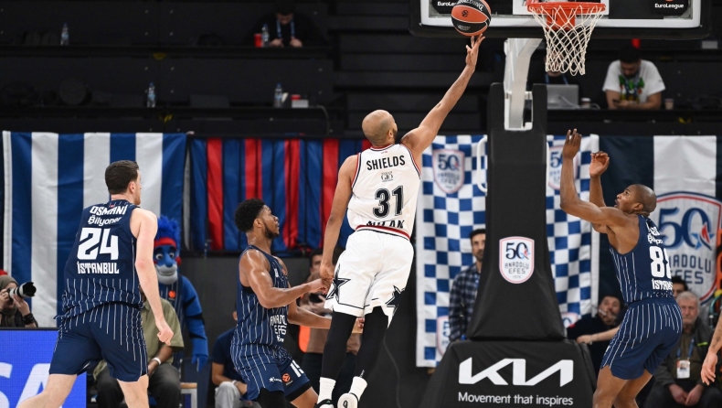 Αναντολού Εφές - Αρμάνι Μιλάνο 93-97: Πήρε την ματσάρα των δύο παρατάσεων με Σιλντς και Λεντέι