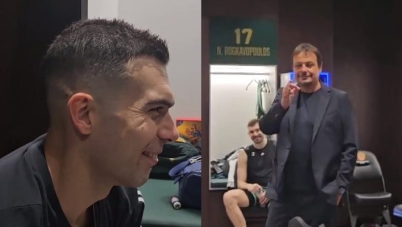 Παναθηναϊκός: Οι... διαπραγματεύσεις Σλούκα-Αταμάν για τα ρεπό και οι πανηγυρισμοί στο τέλος (vid)