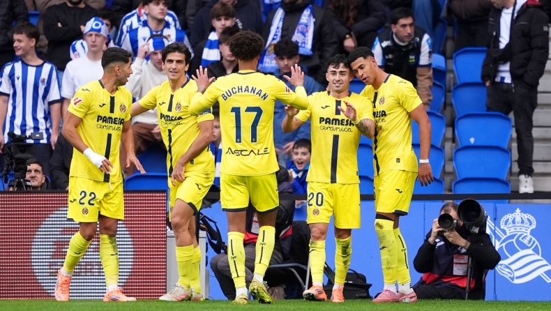 Σοσιεδάδ - Βιγιαρεάλ 2-3: Ασταμάτητη και βλέπει... κορυφή