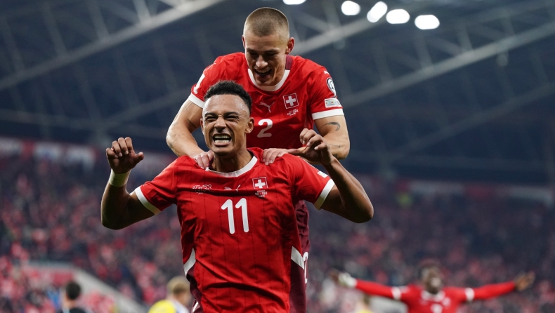 Προκριματικά Μουντιάλ 2026: «Αγκαλιά» με την πρόκριση η Ελβετία, έκλεισε μπαράζ το Κόσοβο και... γκέλα για τη Δανία