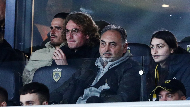 ΑΕΚ - Σάμροκ Ρόβερς: Στη Νέα Φιλαδέλφεια ο Τσιτσιπάς