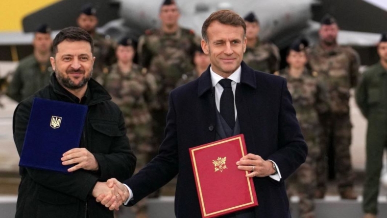 Η Ουκρανία «παρήγγειλε» 100 μαχητικά Rafale από τη Γαλλία: «Μια μεγάλη μέρα», λέει ο Μακρόν