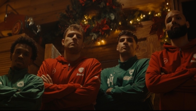 Ιστορικό: Παναθηναϊκός και Ολυμπιακός ενώνουν τις δυνάμεις τους για να σώσουν τα Χριστούγεννα