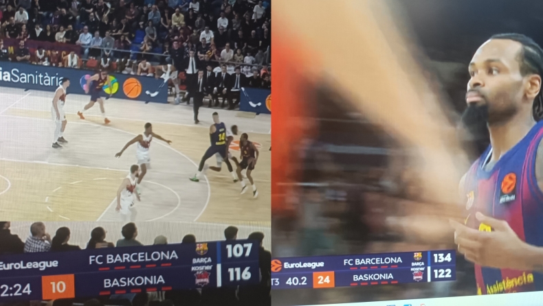 Μπαρτσελόνα - Μπασκόνια: Τι ακριβώς συνέβη στην επική αναμέτρηση στα χρονικά της Euroleague!