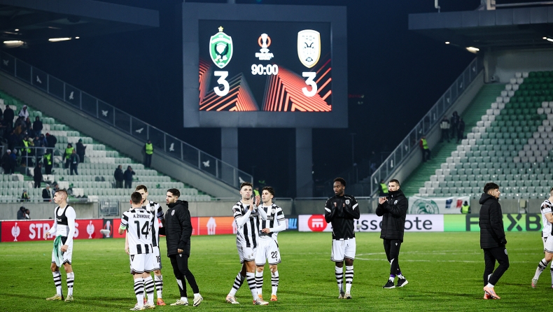 Ένα βράδυ που η πρόκριση ξέφυγε μέσα από τα χέρια του ΠΑΟΚ