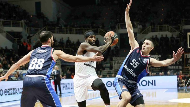 ΠΑΟΚ: Αποθεώθηκε ο Μπέβερλι πατώντας στο παρκέ