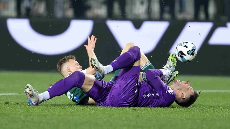 ΠΑΟΚ – Παναθηναϊκός: Άτσαλο χτύπημα του Σφιντέρσκι σε Παβλένκα και αναγκαστική αλλαγή για τον Τσέχο