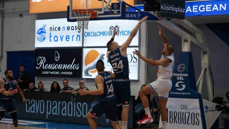 Μύκονος-Καρδίτσα 75-65: Με «σφραγίδα» Χέσον-Άπλμπι