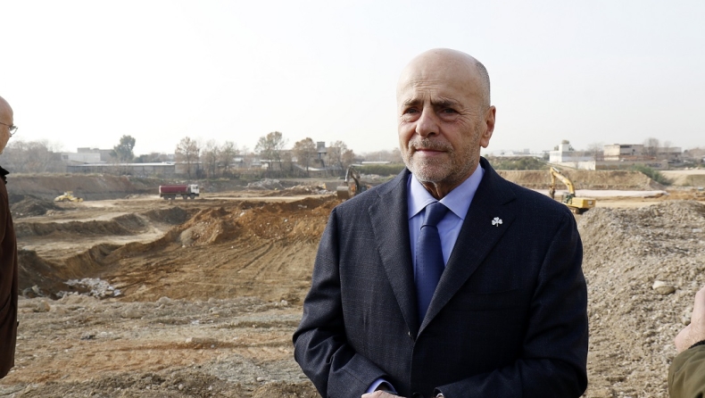 Αλαφούζος, Μητσοτάκης και Δούκας επισκέφτηκαν τον Βοτανικό: «Τον Μάιο του 2027 θα είναι έτοιμο το γήπεδο»